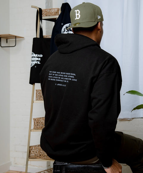 Spread Love Hoodie - Black