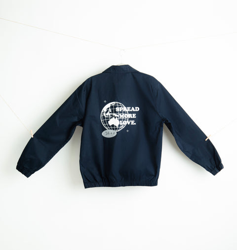 Navy Bomber Jacket