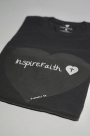 Inspire.Faith Logo Tee - Black